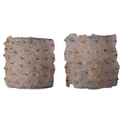 Set of 2 Murano Wall Light Flower by Seguso, 1960