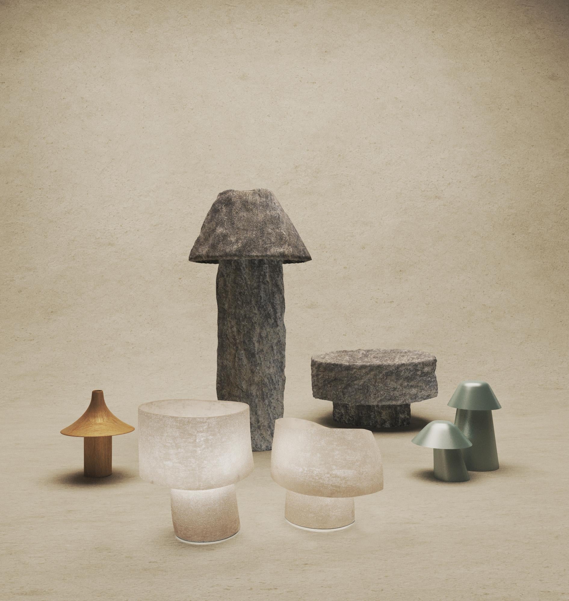 Contemporary Set of 2 Mush Lamps by Kilzi