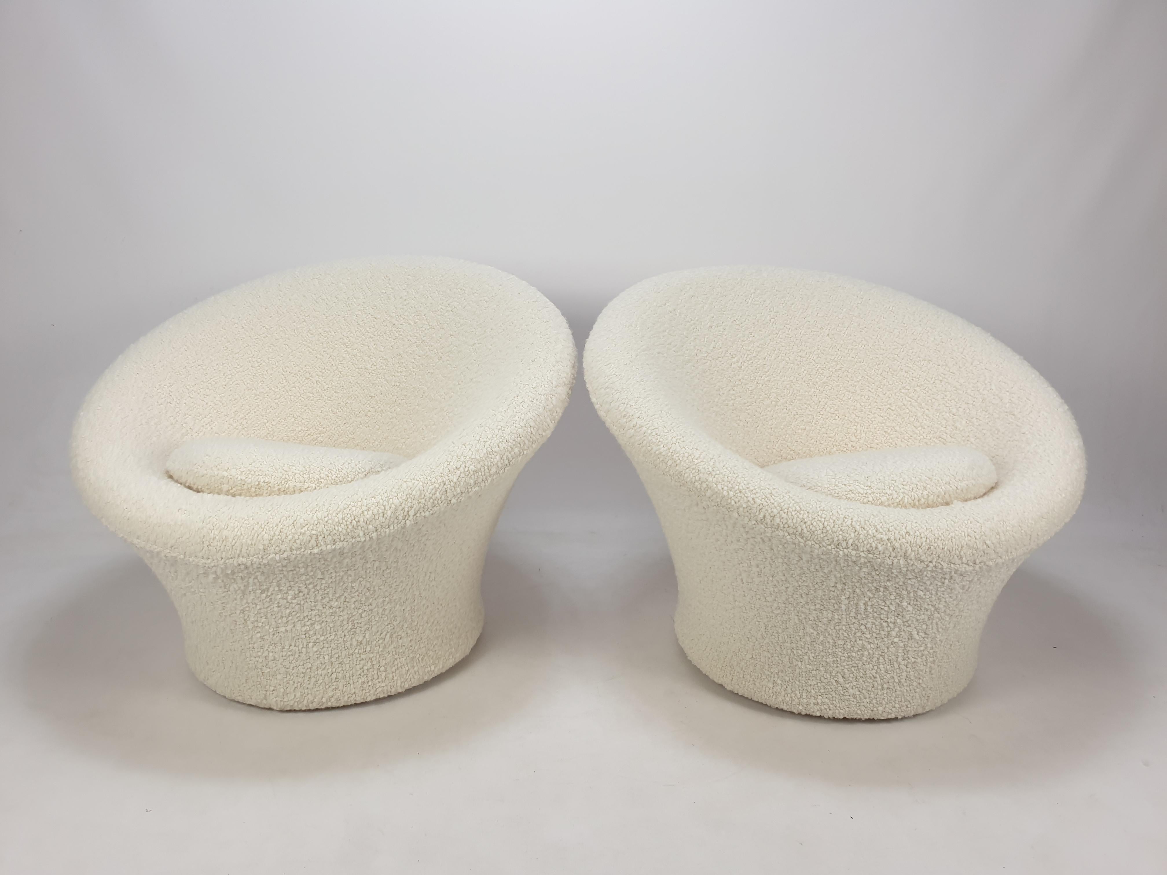 Set of 2 Mushroom Armchairs by Pierre Paulin for Artifort 12