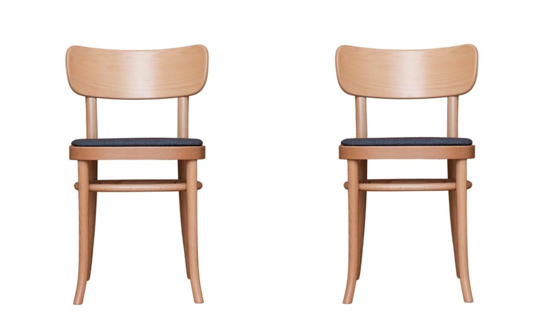Set of 2 MZO Chairs by Mazo Design
Dimensions: W 46 x D 50 x H 75 cm
Materials: Beech.

This iconic chair played a leading role in one of the fairy tales of Danish furniture design. However – more curiously – it is also on display at The Workers