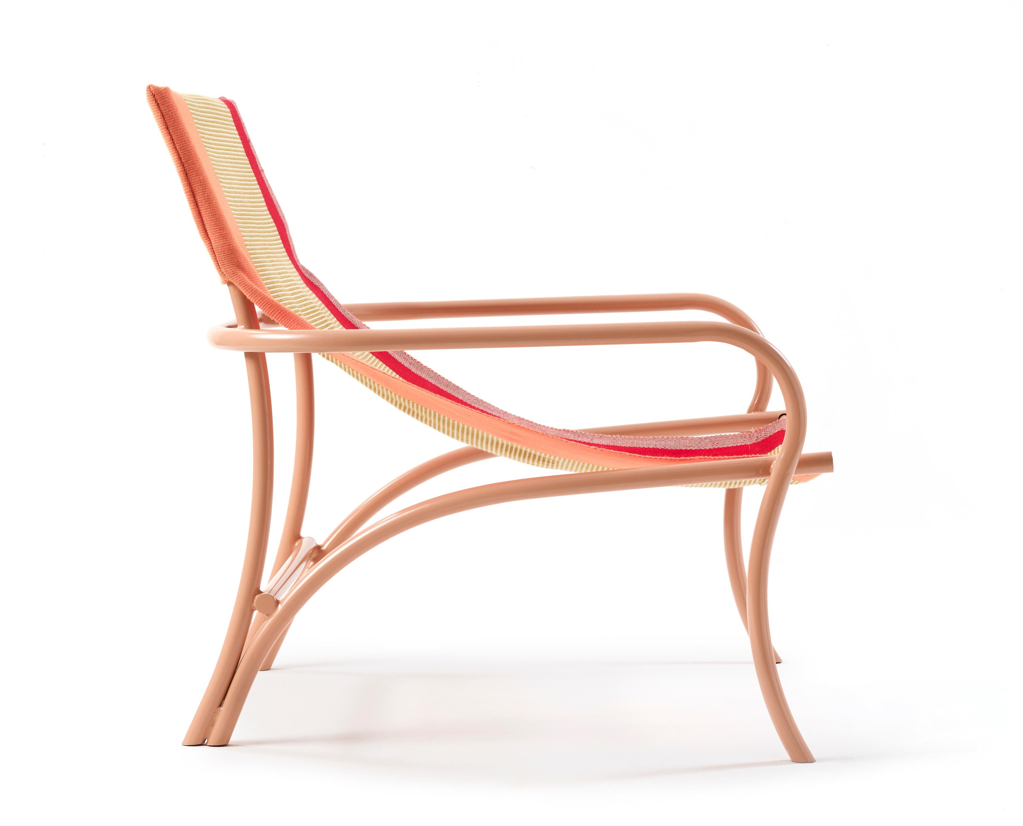 Modern Set of 2 Naranja Maraca Lounge Chair by Sebastian Herkner For Sale