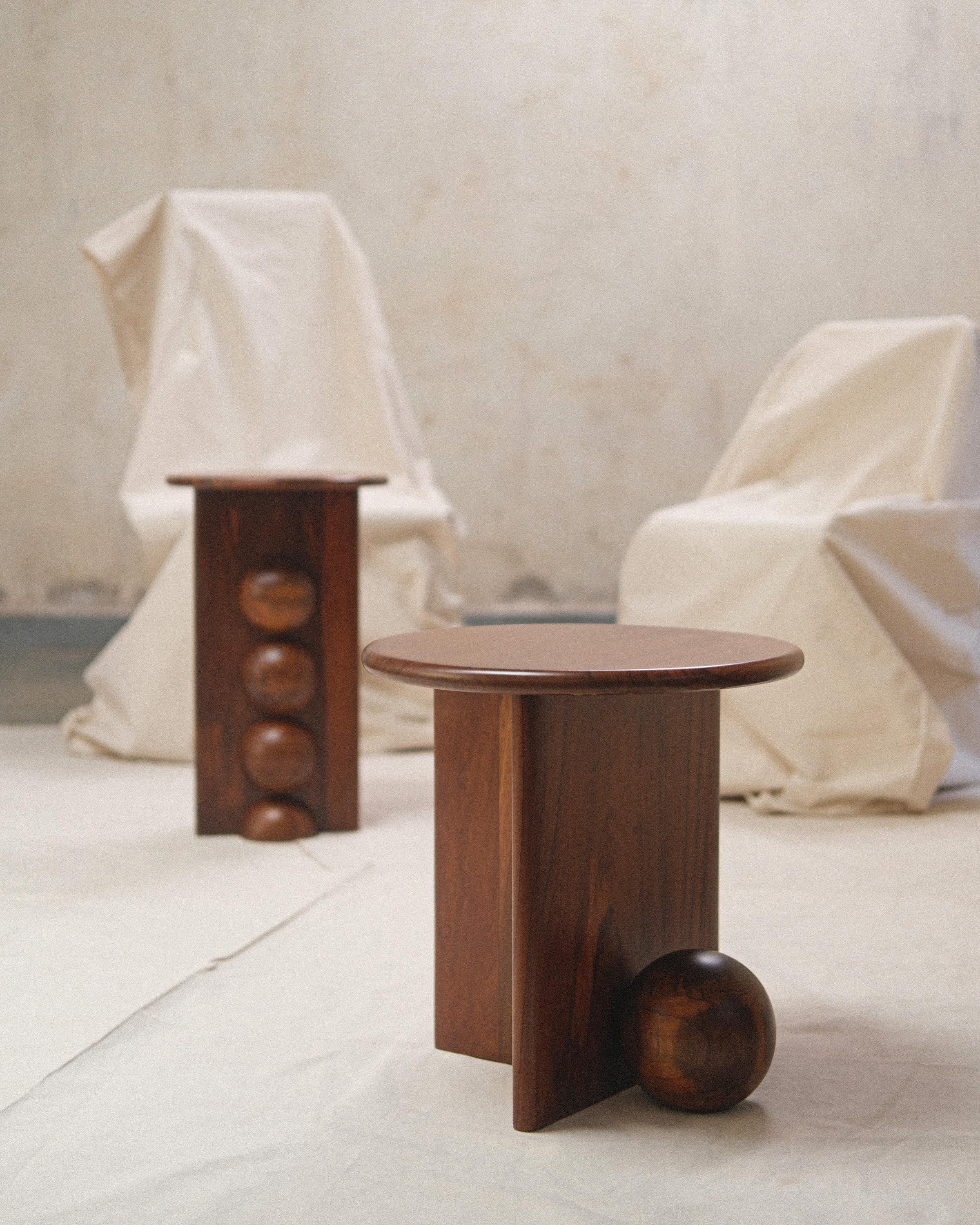 Set of 2 Nemo & Dory Side Table by Studio Indigene In New Condition For Sale In Geneve, CH