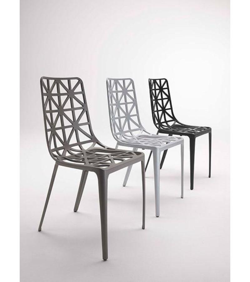 Set of 2 New Eiffel Tower Chairs by Alain Moatti For Sale 5