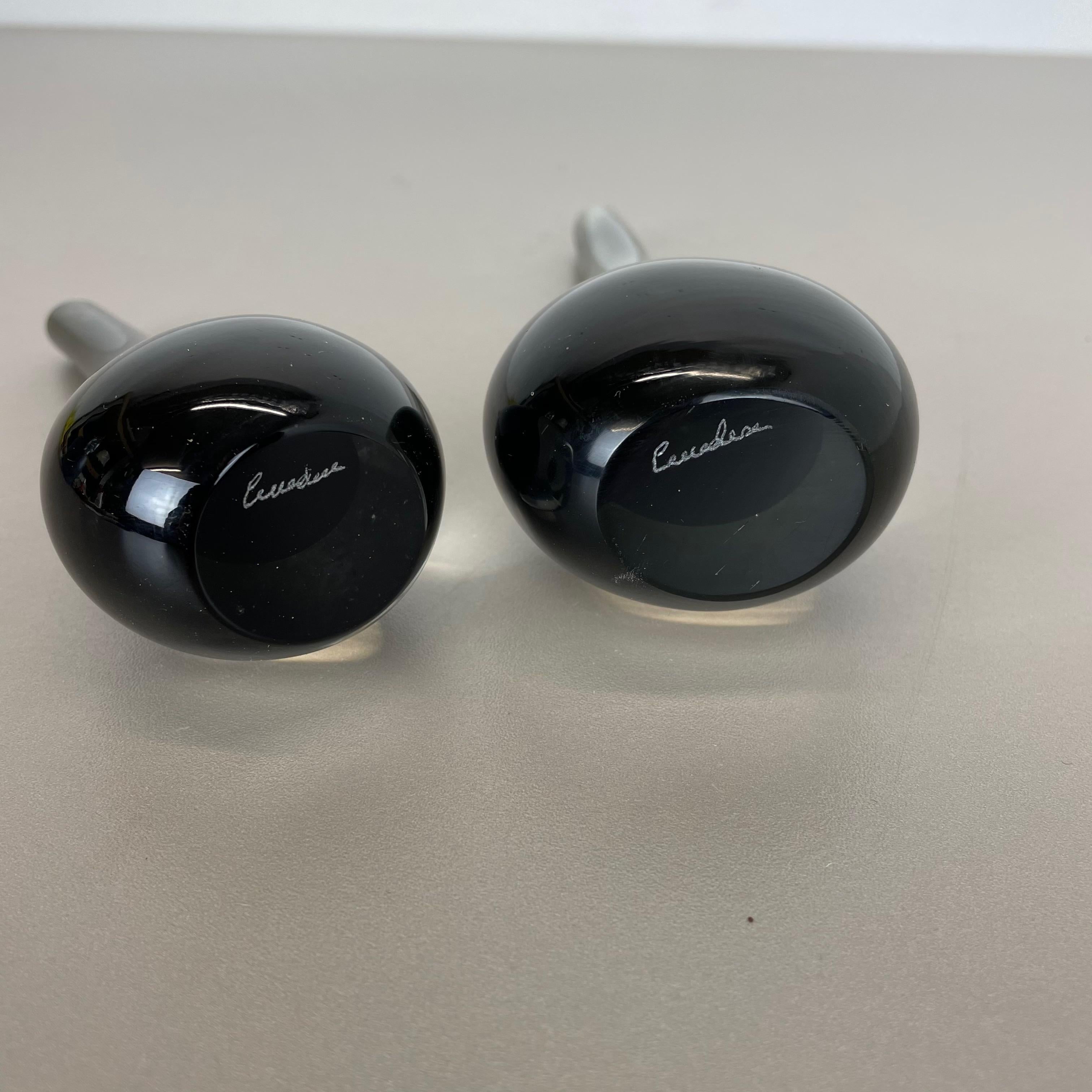 Juego de 2 Cristales opalinos de Murano de Antonio da Ros, Cenedese, Años 60 en venta 6