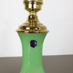Set di 2 luci da tavolo in vetro di Murano opalino, Cenedese Vetri, Italia
