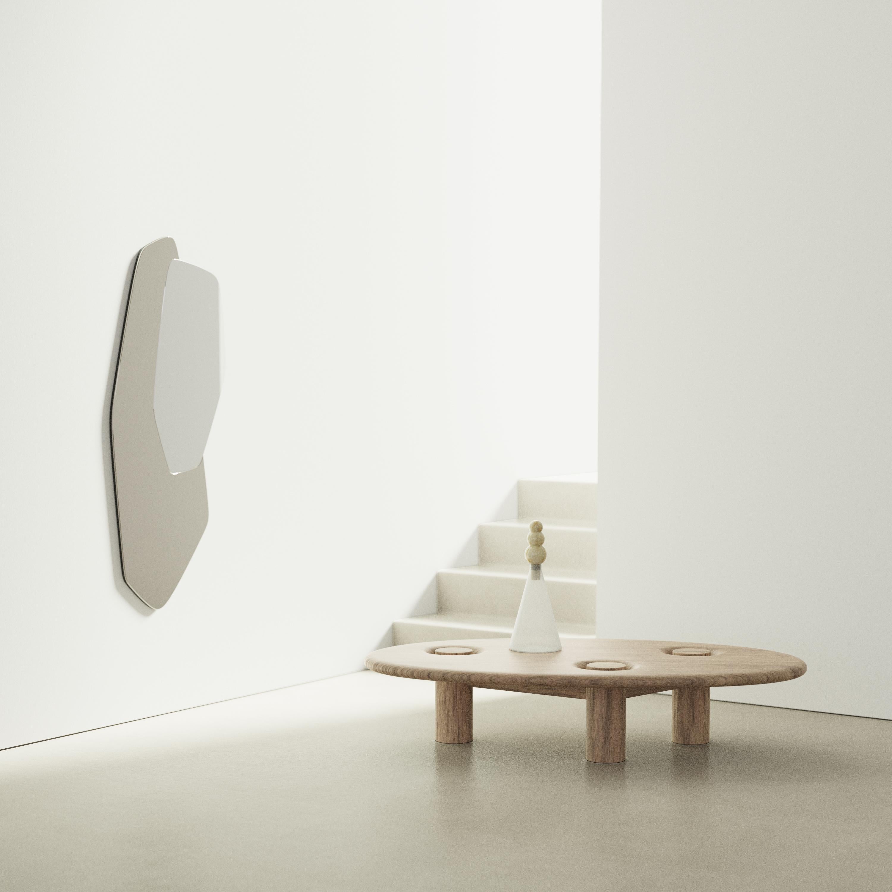 Contemporary Set of 2 Nori V1 and V2 Wall Mirrors by Edizione Limitata For Sale