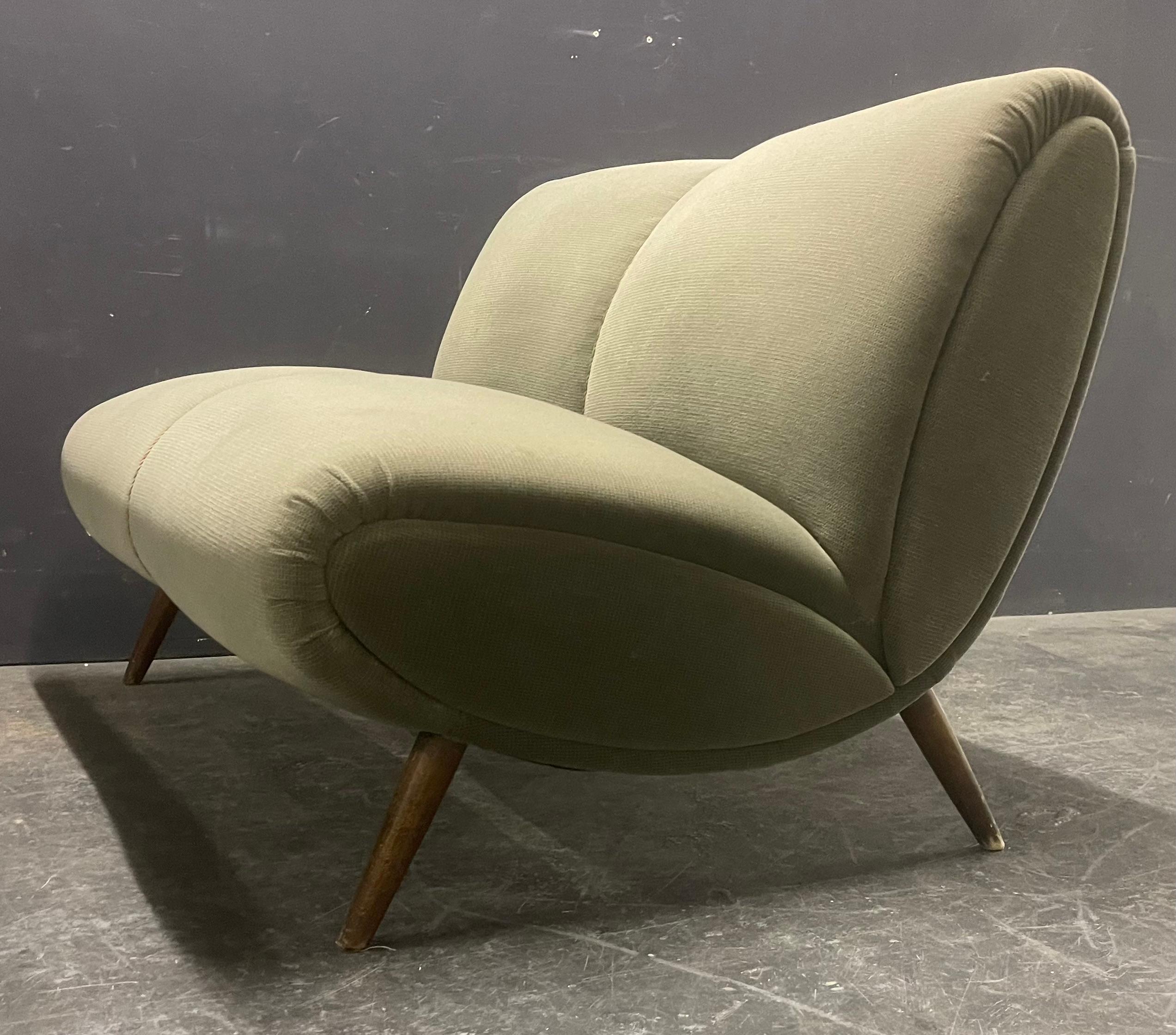 set of 2 norman bel geddes sofas For Sale 5