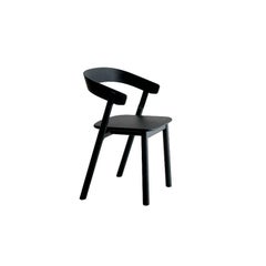 Set of 2, Nude Dining Chair, Black by Made by Choice