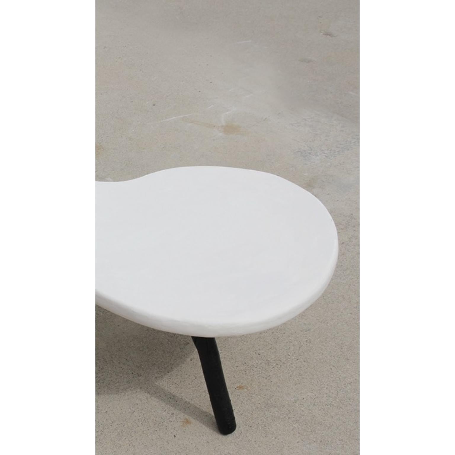 Modern Set Of 2 Nudibranch Coffee Tables in Plaster, Wood & Paint by Dace Sūna For Sale