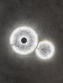 Set Of 2 Nuvol WS Wall Lamps by United Alabaster