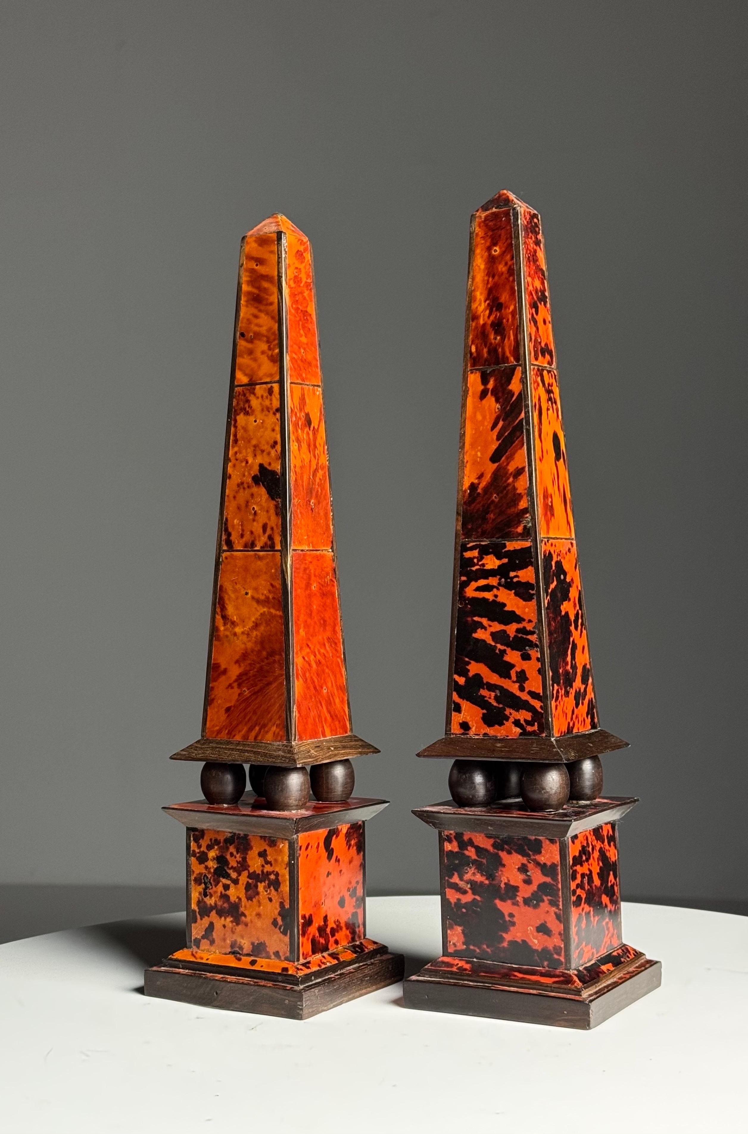Set of 2 Obelisks 1930-1940 For Sale 8