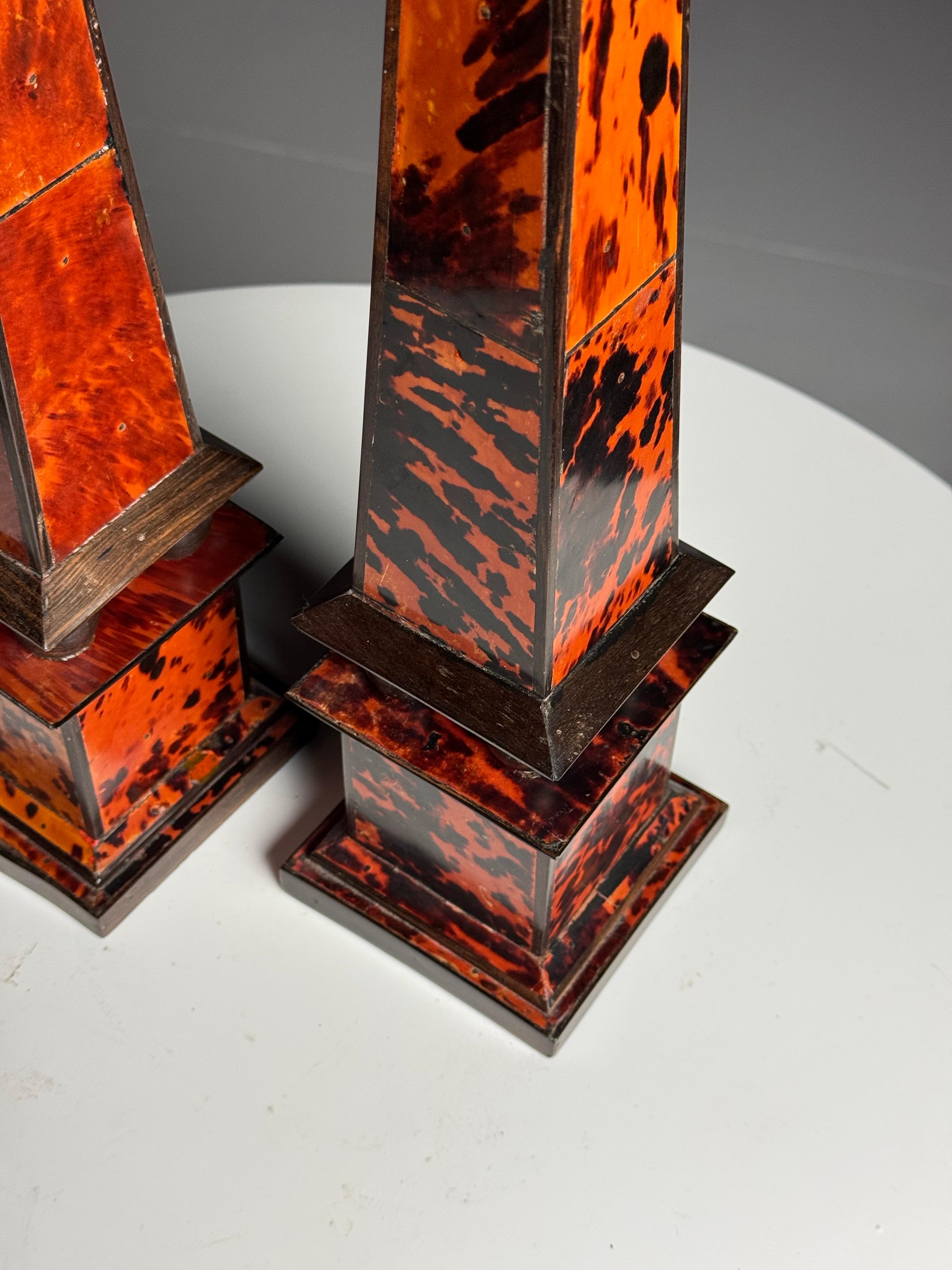 Set of 2 Obelisks 1930-1940 For Sale 9