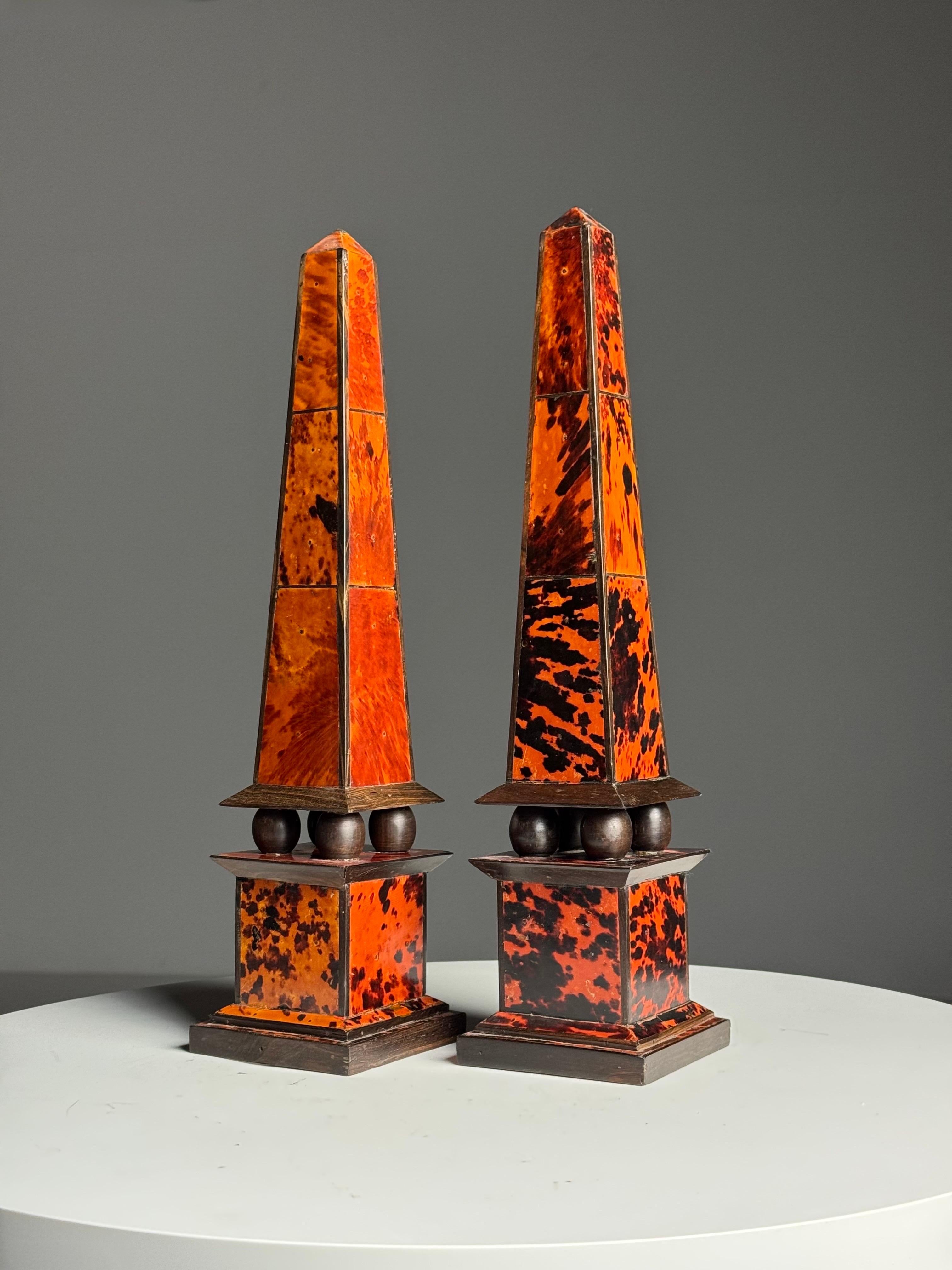 Set of 2 Obelisks 1930-1940 In Good Condition For Sale In MILL, NL