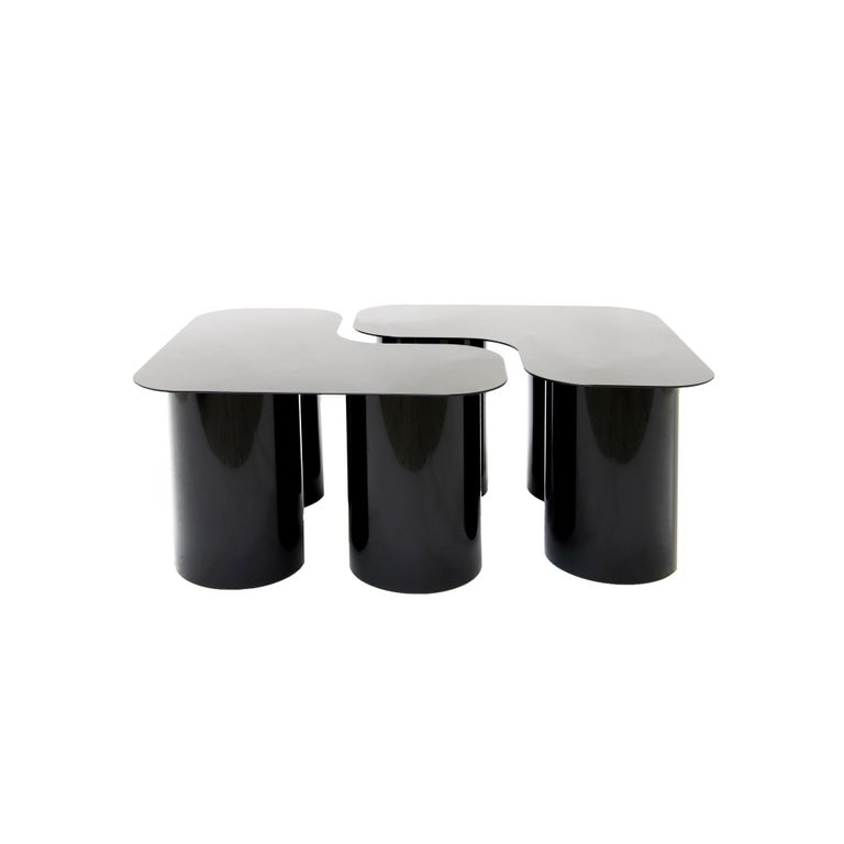 Set of 2 object 069 coffee tables by NG Design
Dimensions: D120 x W60 x H35 cm.
Materials: Powder coated steel.

Also available: All of objects available in different materials and colors on demand. Please contact us.

The Object069 table is a