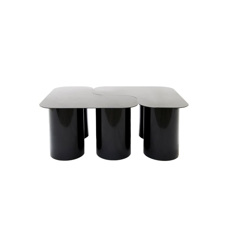 Post-Modern Set of 2 Object 069 Coffee Tables by NG Design For Sale