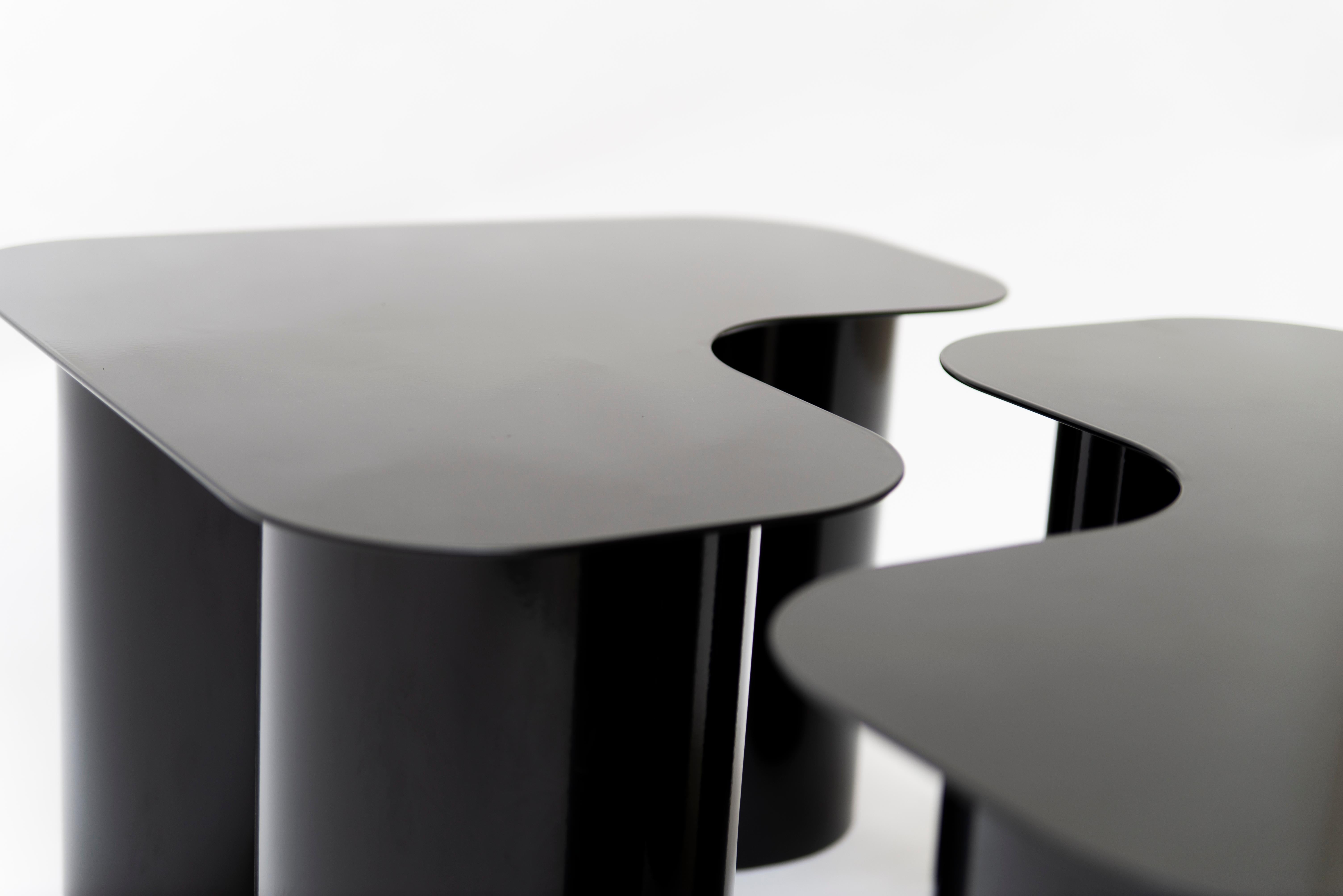 Contemporary Set of 2 Object 069 Coffee Tables by NG Design