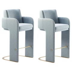 Set of 2 Odisseia Bar Chairs by Dooq