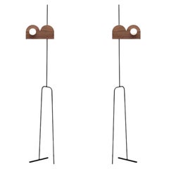 Set of 2, Oiseau, Floor Lights by Eloi Schultz