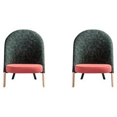 Set of 2 Okapi Armchair by PerezOchando