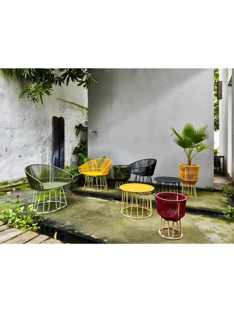 Set of 2 Olive Circo Dining Chair by Sebastian Herkner For Sale 2
