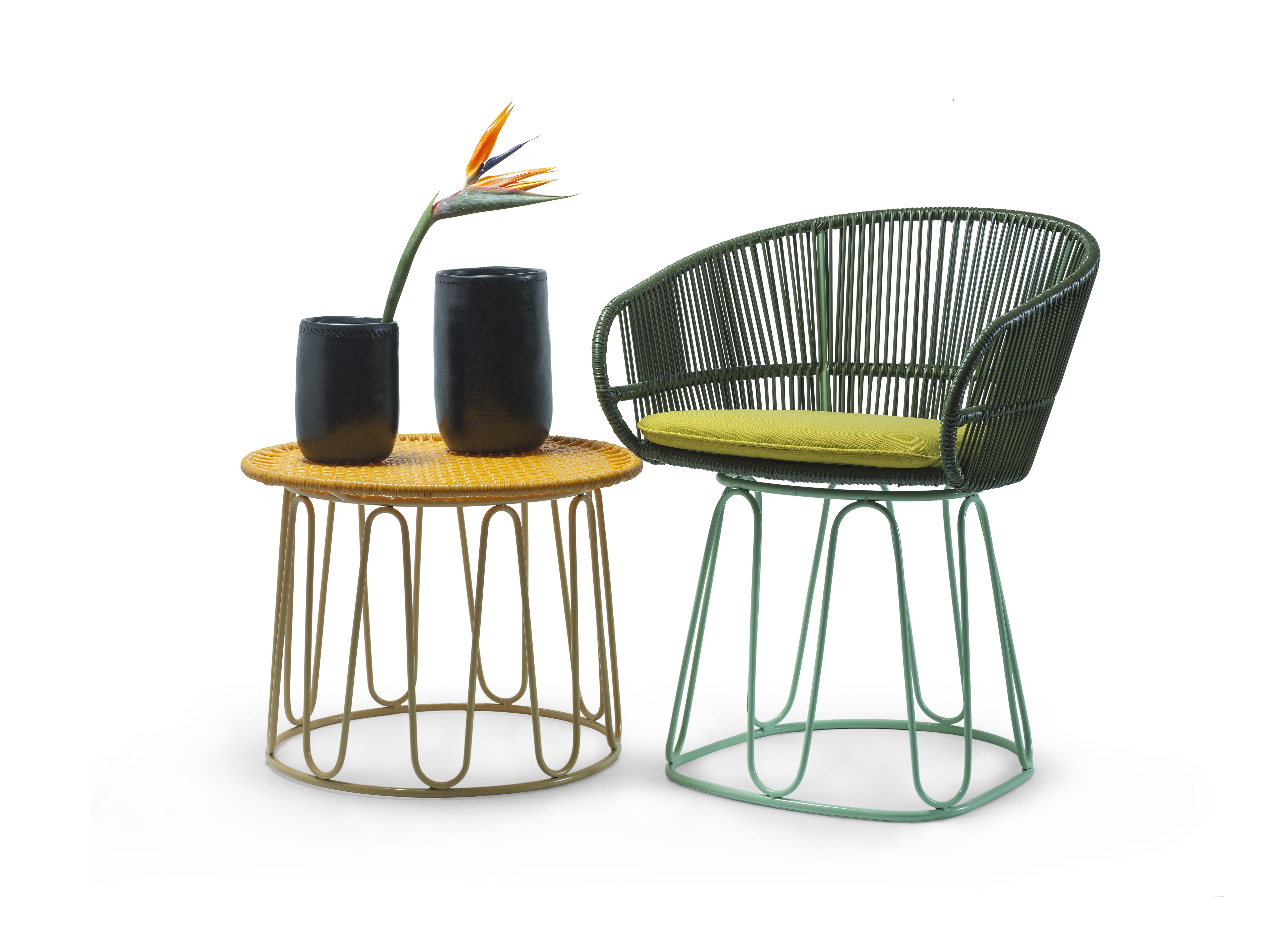 Modern Set of 2 Olive Circo Dining Chair by Sebastian Herkner