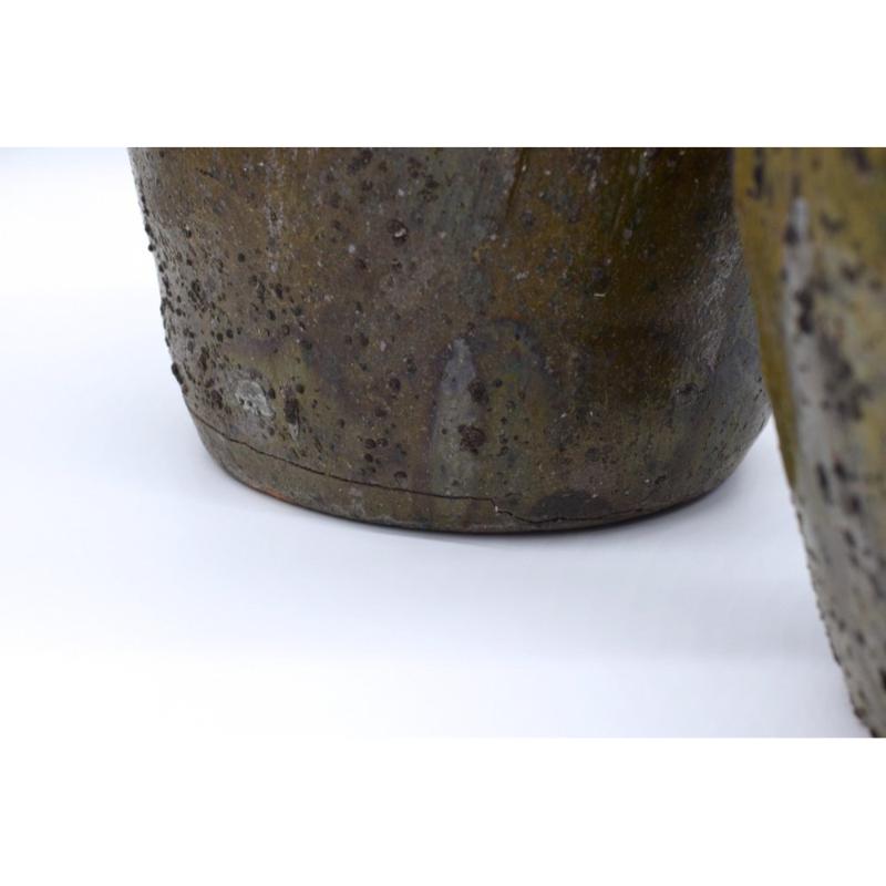Set of 2 Olive Oil Jars, France, 1910 For Sale 5
