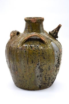 Set of 2 Olive Oil Jars, France, 1910