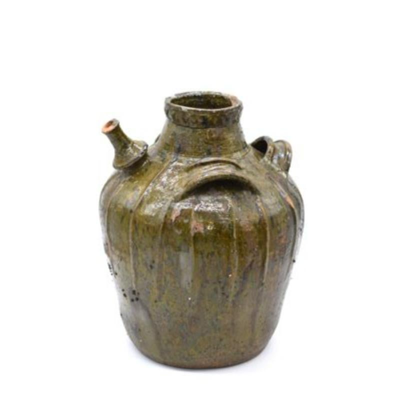 Mid-Century Modern Set of 2 Olive Oil Jars, France, 1910 For Sale