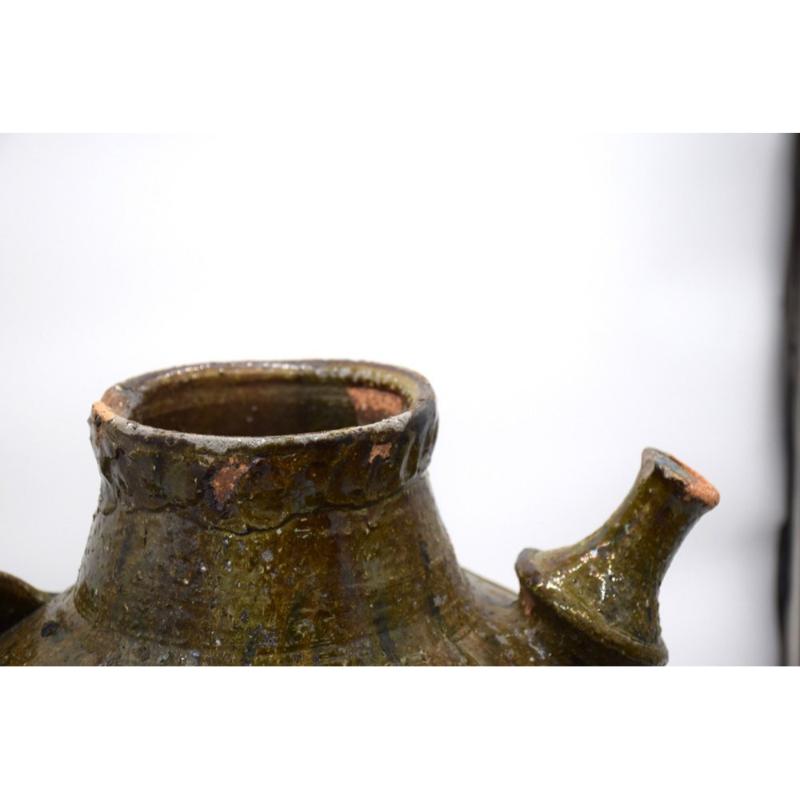 Set of 2 Olive Oil Jars, France, 1910 For Sale 2