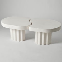 Set of 2 Organic Edge No. 1 Coffee Tables by Perler