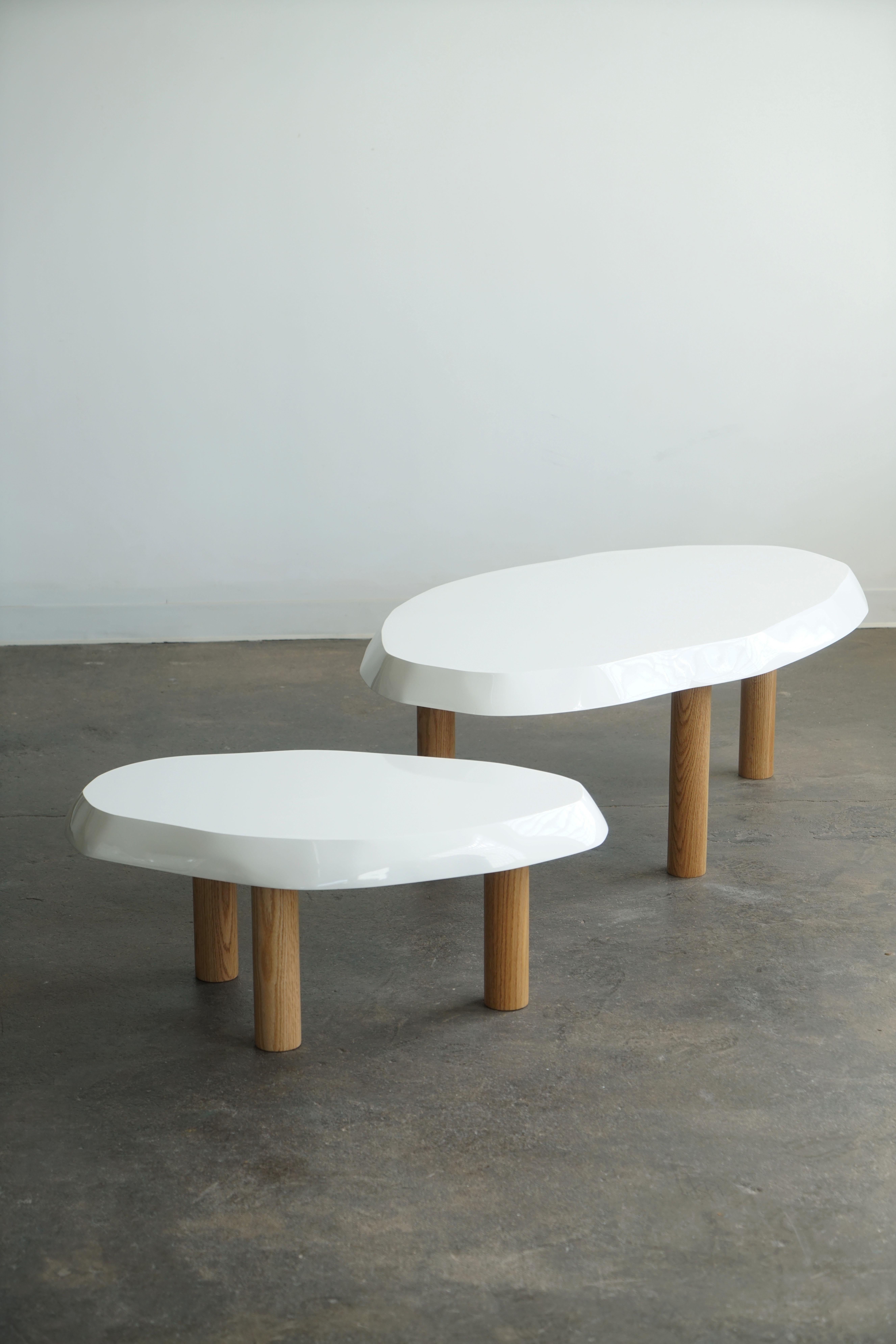 contemporary nesting coffee tables