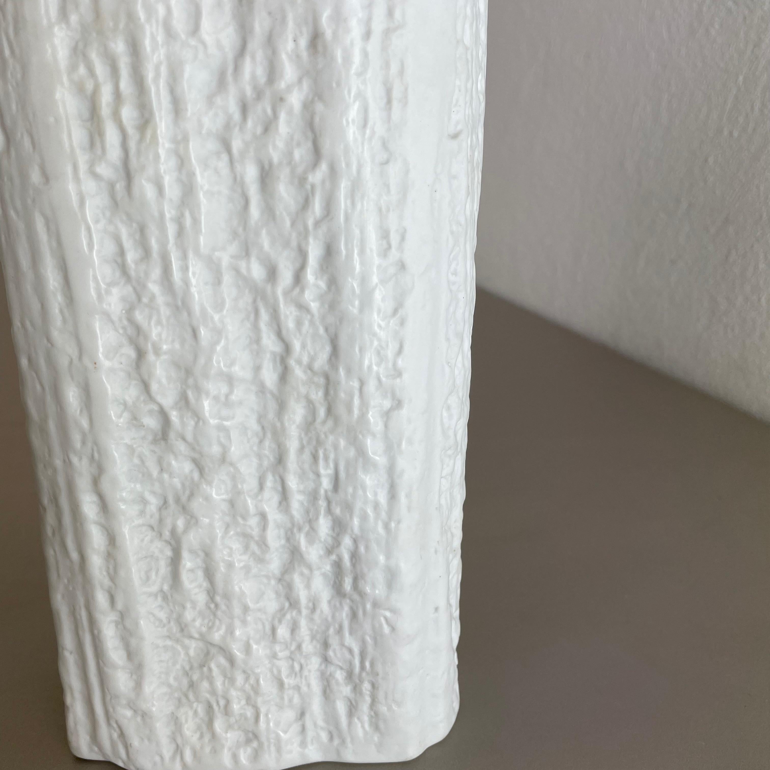 Set di 2 vasi Op Art originali degli anni '70 di Martin Freyer per Rosenthal, Germania, anni '70 in vendita 6