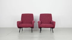 Set of 2 original Italian armchairs Model "Lady" by Marco Zanuso, Arflex 1951