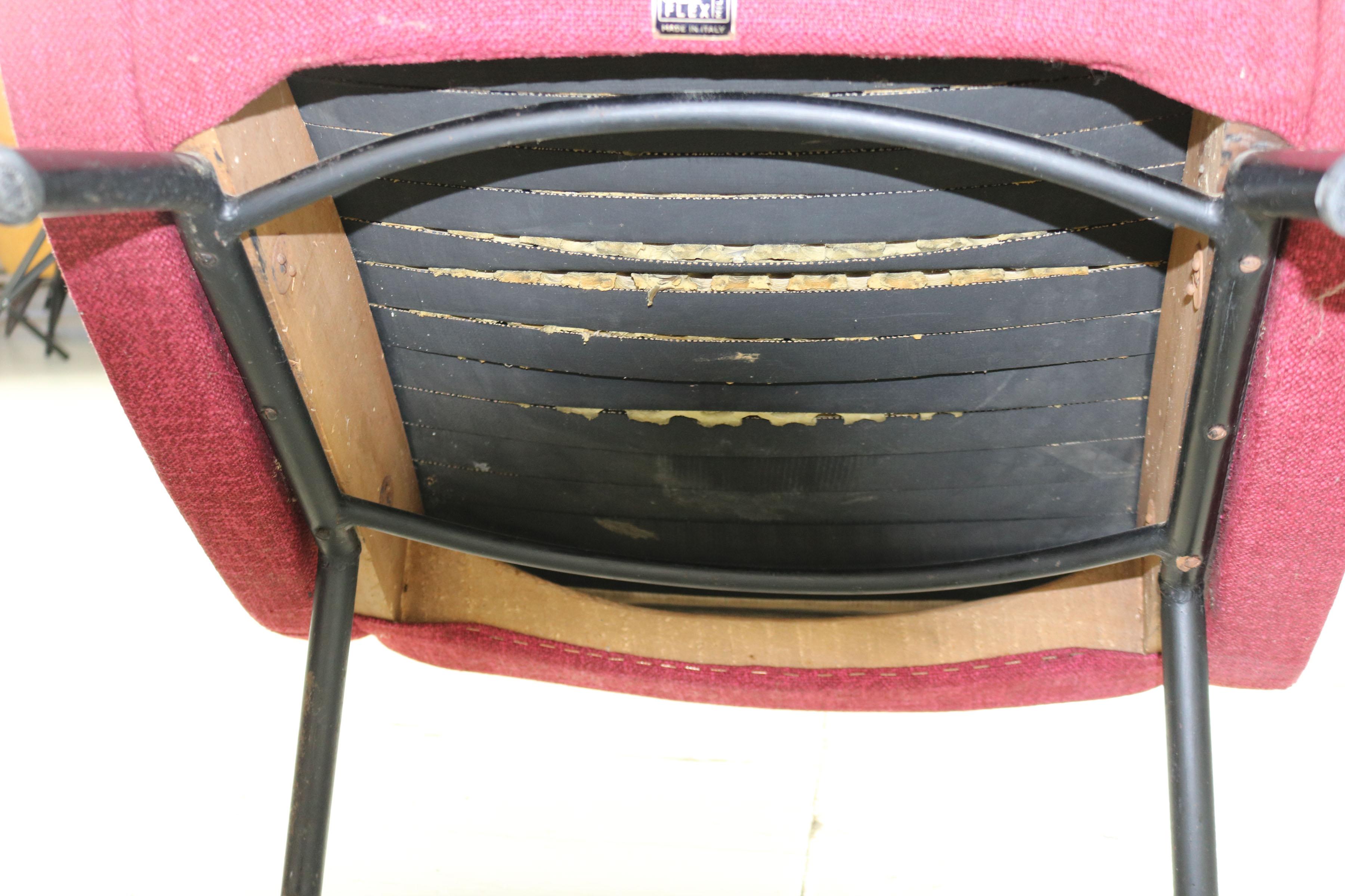Conjunto de 2 sillones italianos originales Modelo 