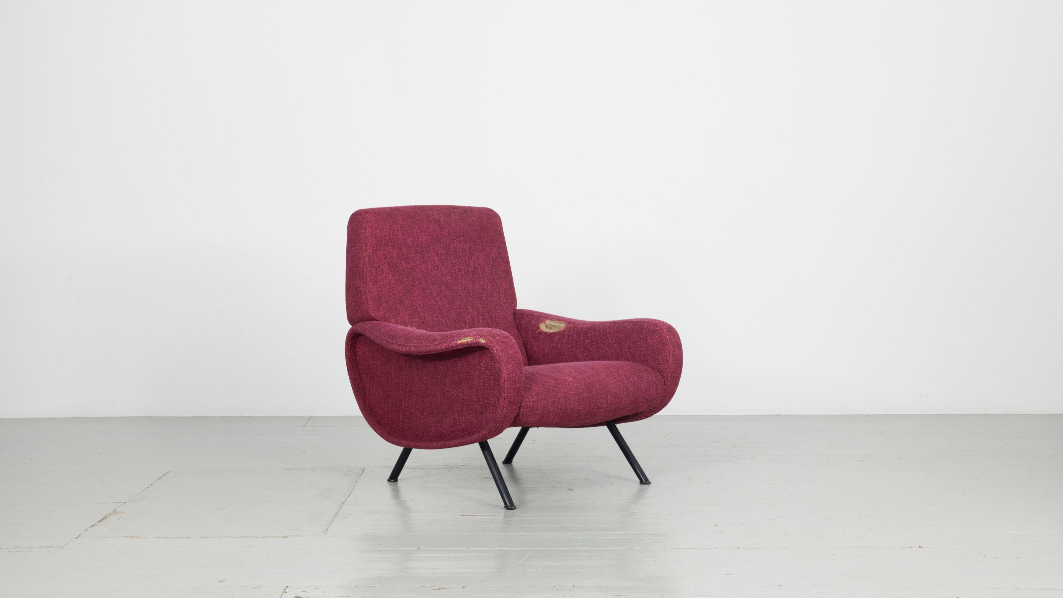 Conjunto de 2 sillones italianos originales Modelo 