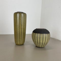 Lot de 2 vases originaux vintage "ATHEN" de WÄCHTERSBACH, Allemagne, années 1960