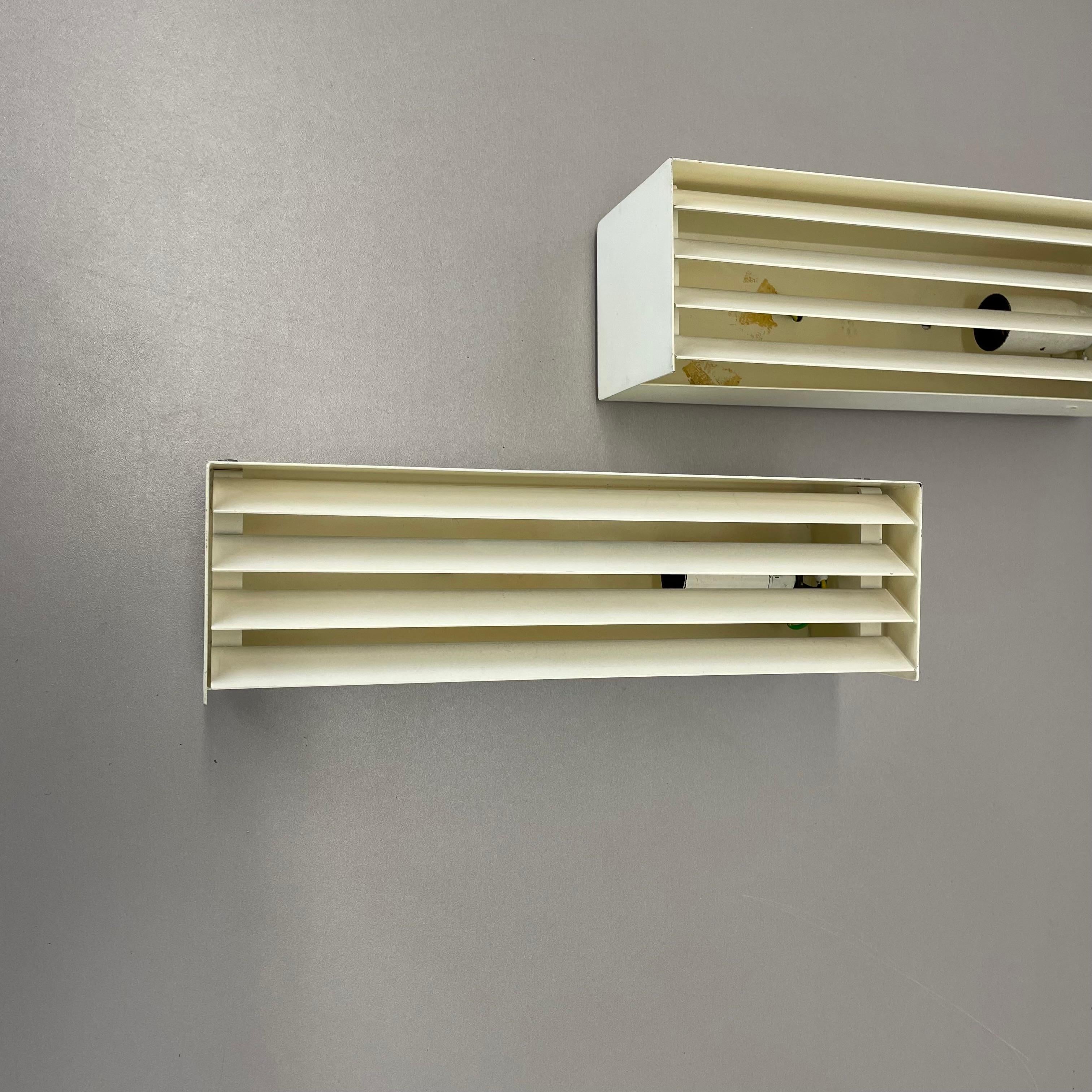 2er-Set Charlotte Perriand LES ARCS Stil Wandleuchten von COSACK, Deutschland 1970er im Angebot 1