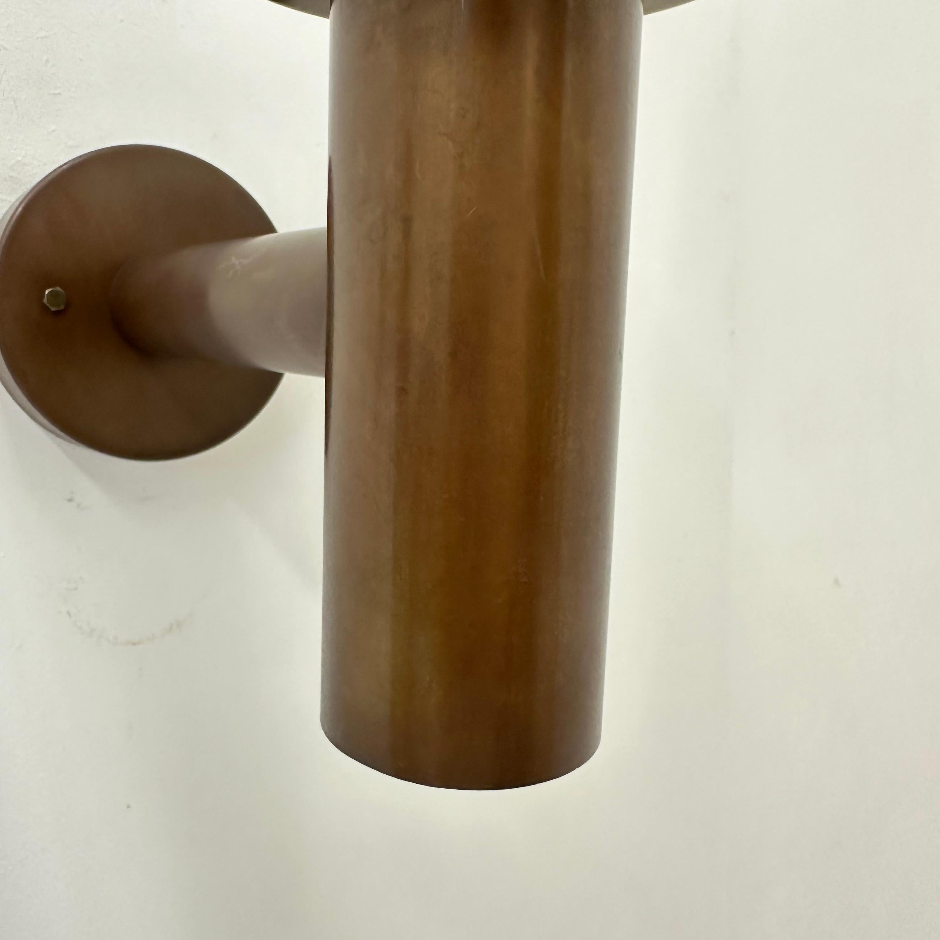 Set of 2 outdoor glass wall lamps sconces by Lisa Pape Sweden , 1970s For Sale 8