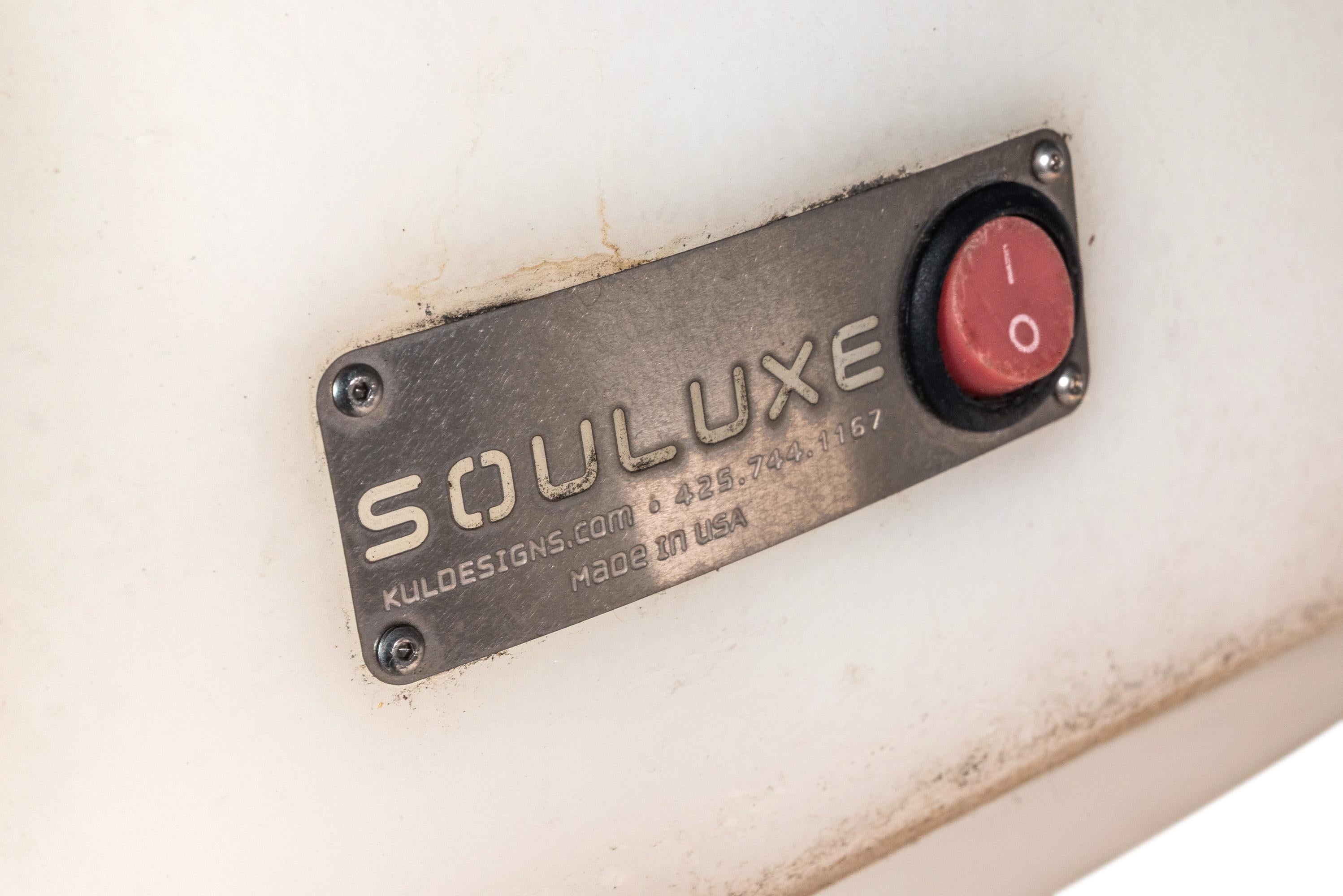 Juego de 2 sillas de exterior esféricas de plástico, Souluxe, EE.UU., c. 2000s en venta 4