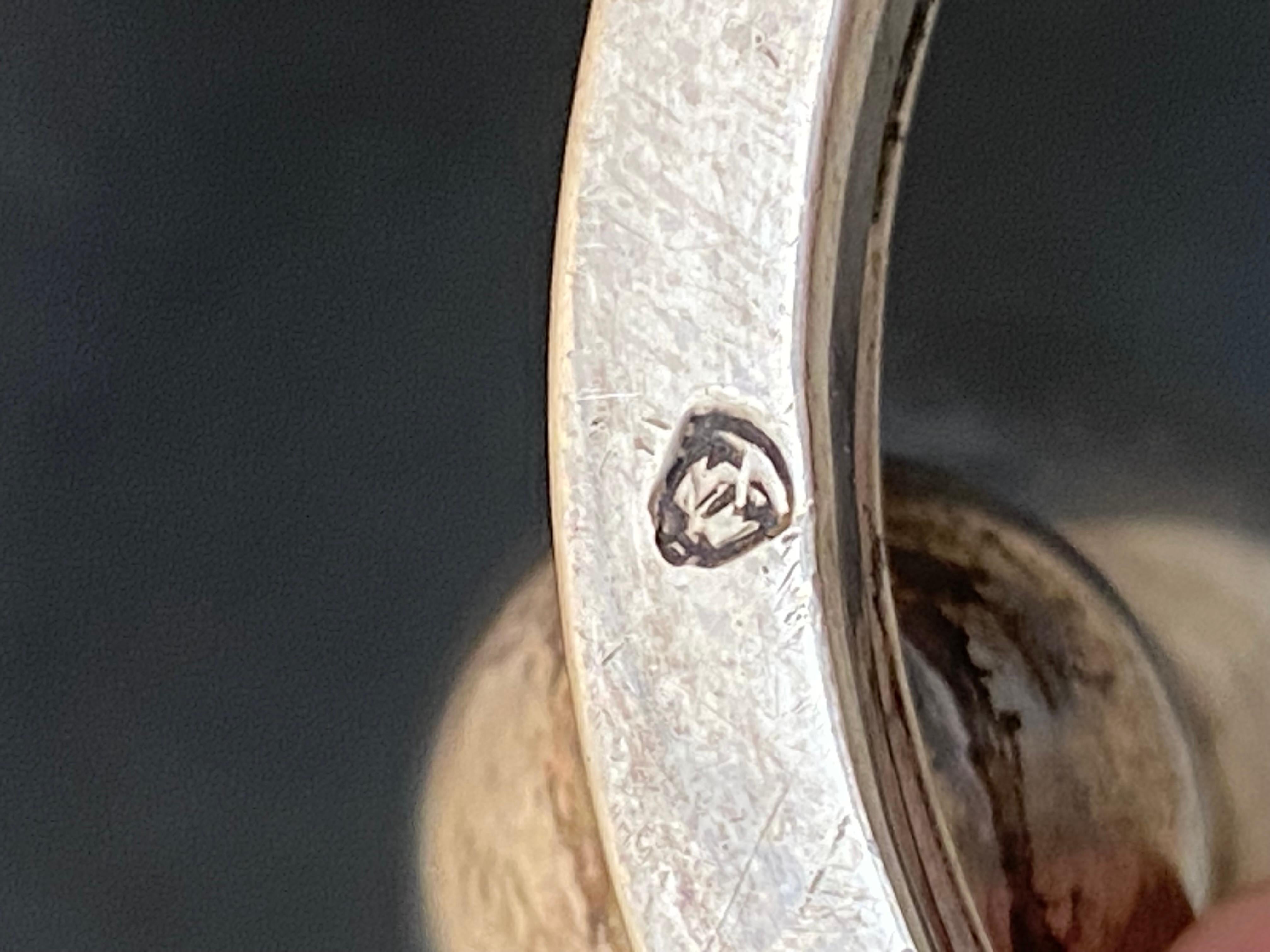 Set di (2) portacandele in argento sterling P. Lopez G. (Messico) in vendita 9