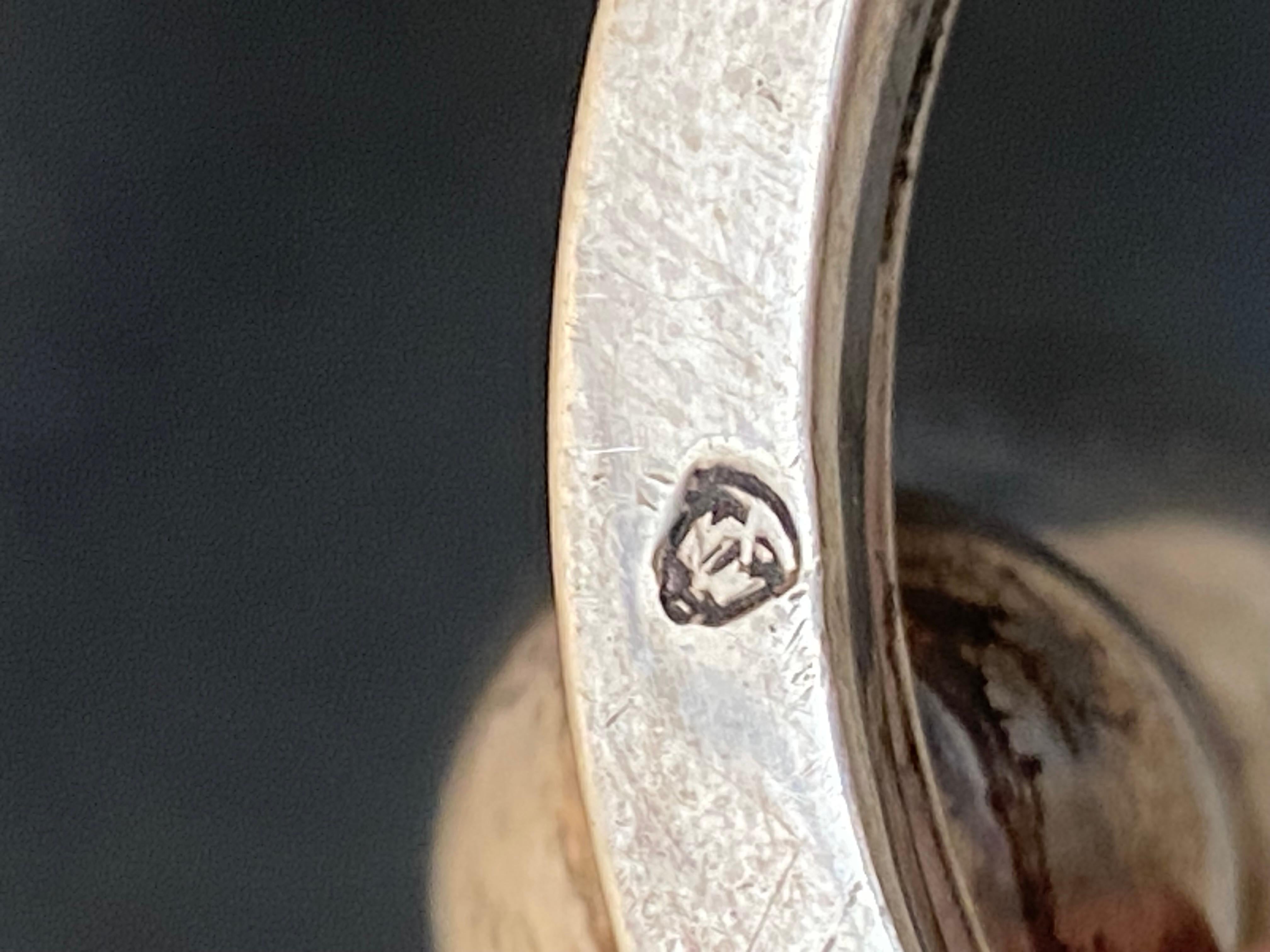 Set di (2) portacandele in argento sterling P. Lopez G. (Messico) in vendita 10