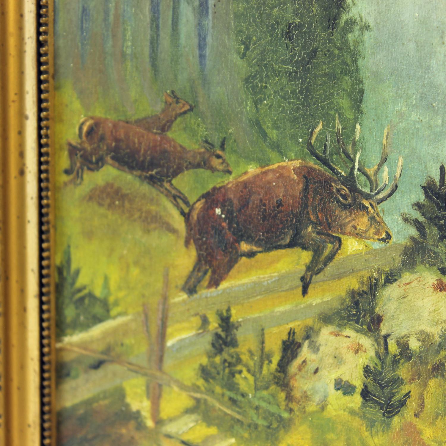Satz von 2 Gemälden, Farbe auf Papier, von M. Hrušovská, Tschechoslowakei 1950er Jahre im Angebot 4