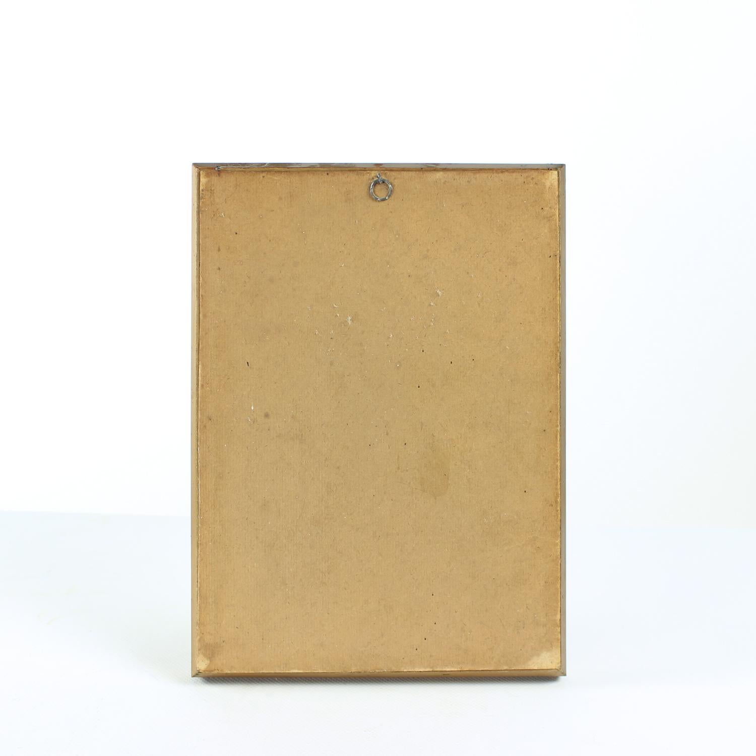 Satz von 2 Gemälden, Farbe auf Papier, von M. Hrušovská, Tschechoslowakei 1950er Jahre (Mitte des 20. Jahrhunderts) im Angebot
