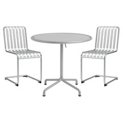 Conjunto de 2 sillas cantilever Palissade y 1 mesa Deville, para HAY
