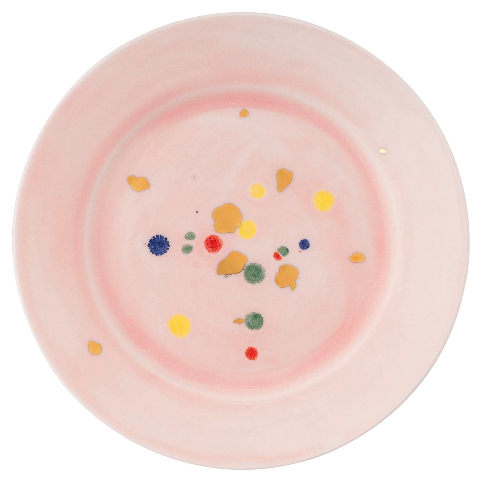 Set of 2 Palm Beach Bead Rim Plates
