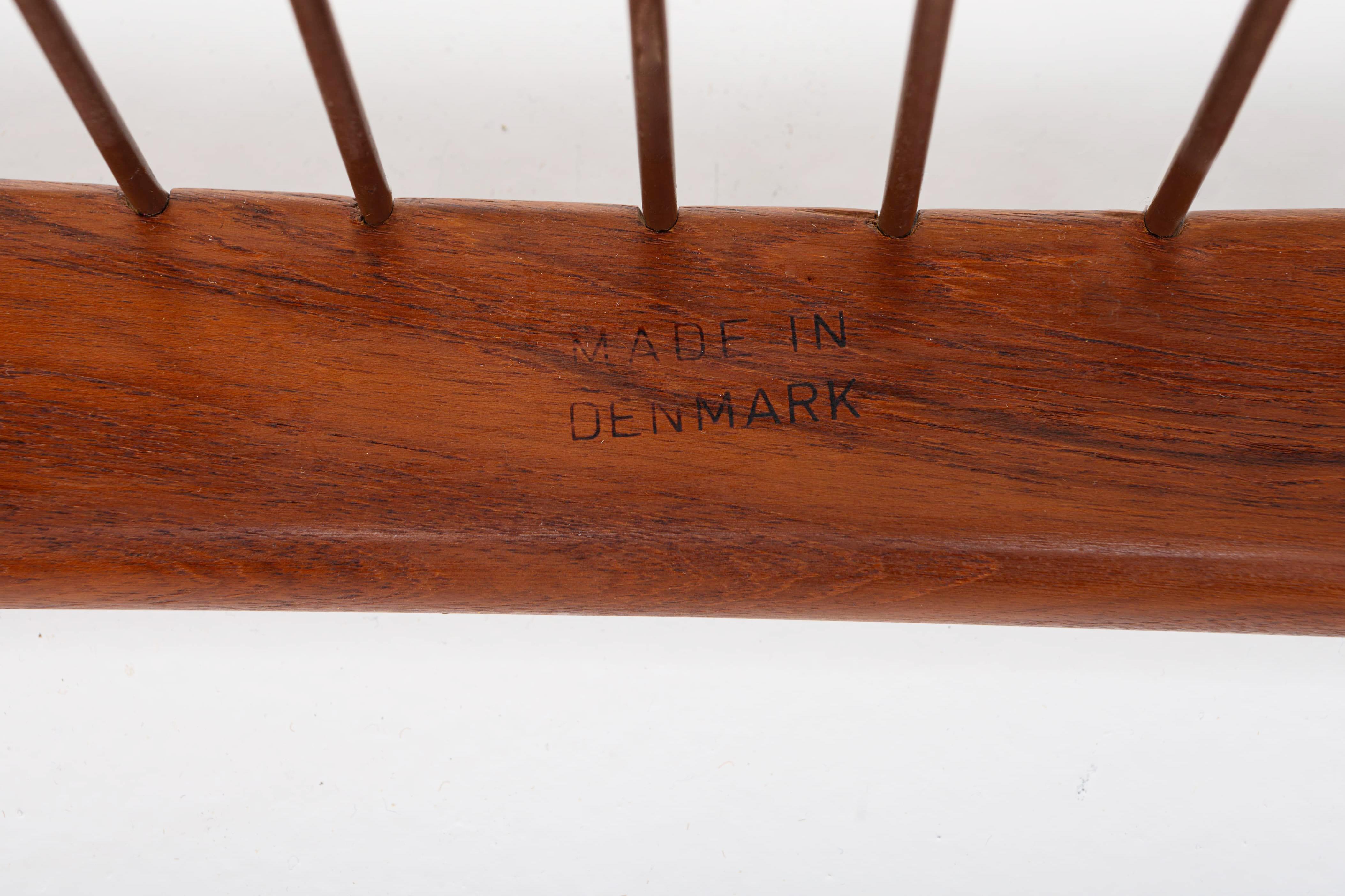 Ensemble de 2 chaises couteau en papier par Kai Kristiansen pour Magnus Olesen, Danemark années 1950 en vente 3