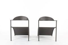 Lot de 2 fauteuils « Pat Conley II » conçus par Philippe Starck pour XO, 1986