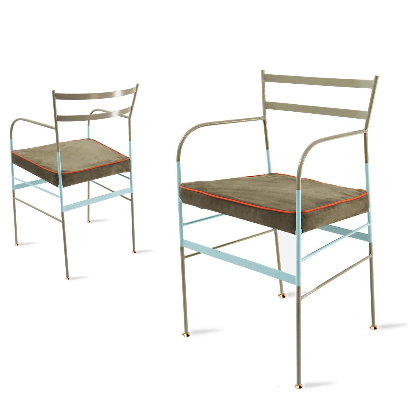 Contemporary Set of 2 Paul Asti Chairs