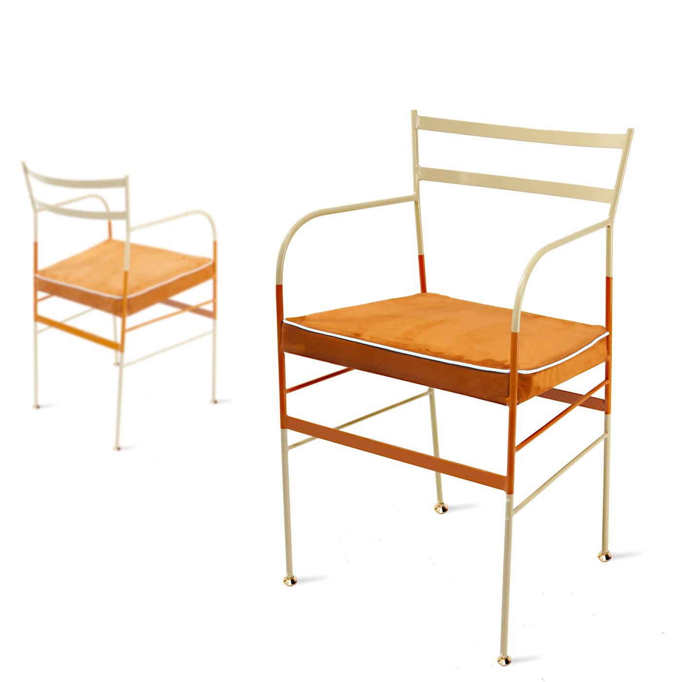 Italian Set of 2 Paul Mandarino Chairs