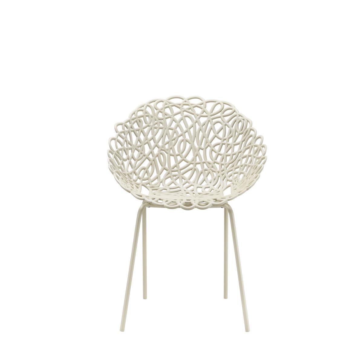 Juego de 2 Piezas Silla Bacana Interior/Exterior en Marfil by Estudio Campana en Nuevo estado para la venta en Brooklyn, NY